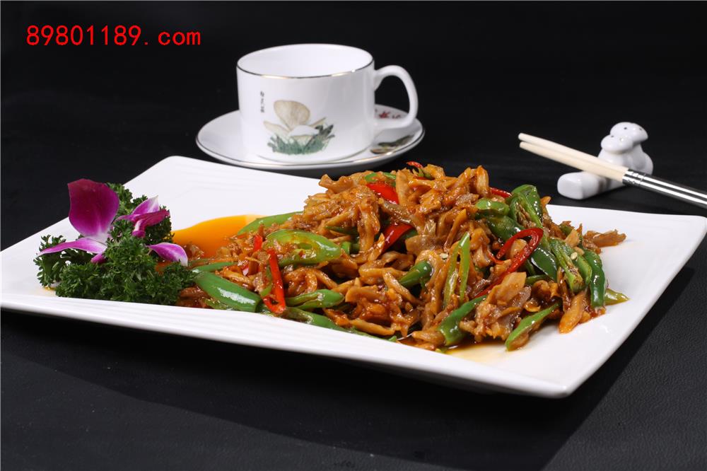 小炒河蚌肉